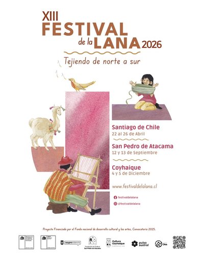 Afiche oficial Tejiendo de norte a sur